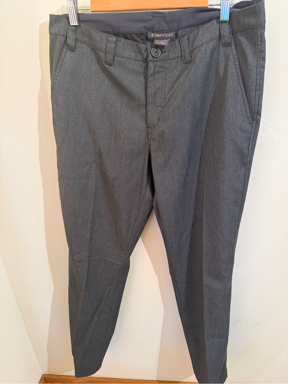 Exofficio Men’s Charcoal Travel Chinos